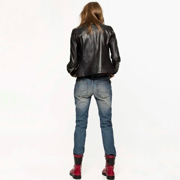 Zadig & Voltaire Eva Use Studded Pocket Distressed Slim Fit Jeans 28 - Picture 3 of 16